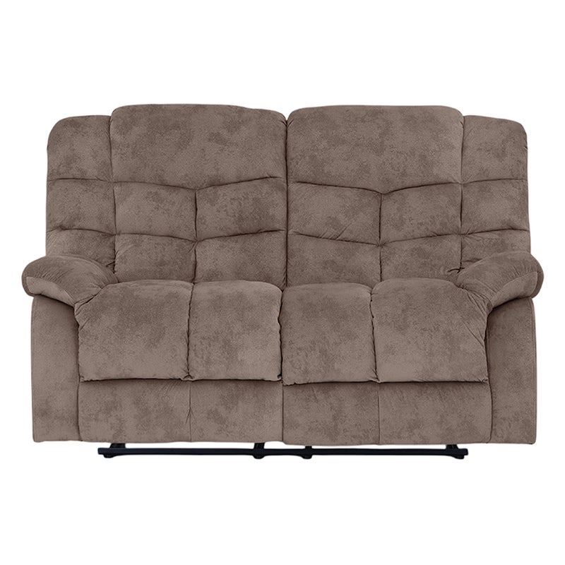Royaloak Latina Italian Fabric Two Seater Recliner | Fabric | Tufting Design | High Backrest | Pocket Spring for Extra Comfort | Sturdy Footrest | Recliner with Rocker | Recliner 2 Seater - Image 5